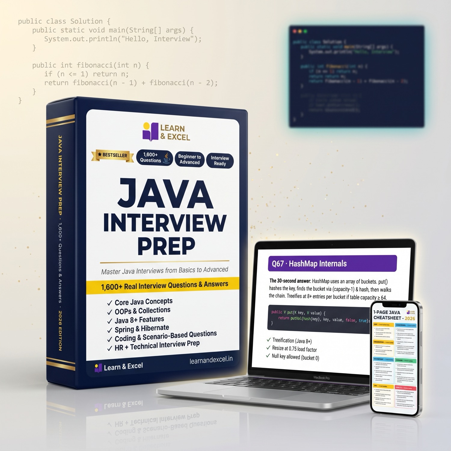 Java Interview Prep product render