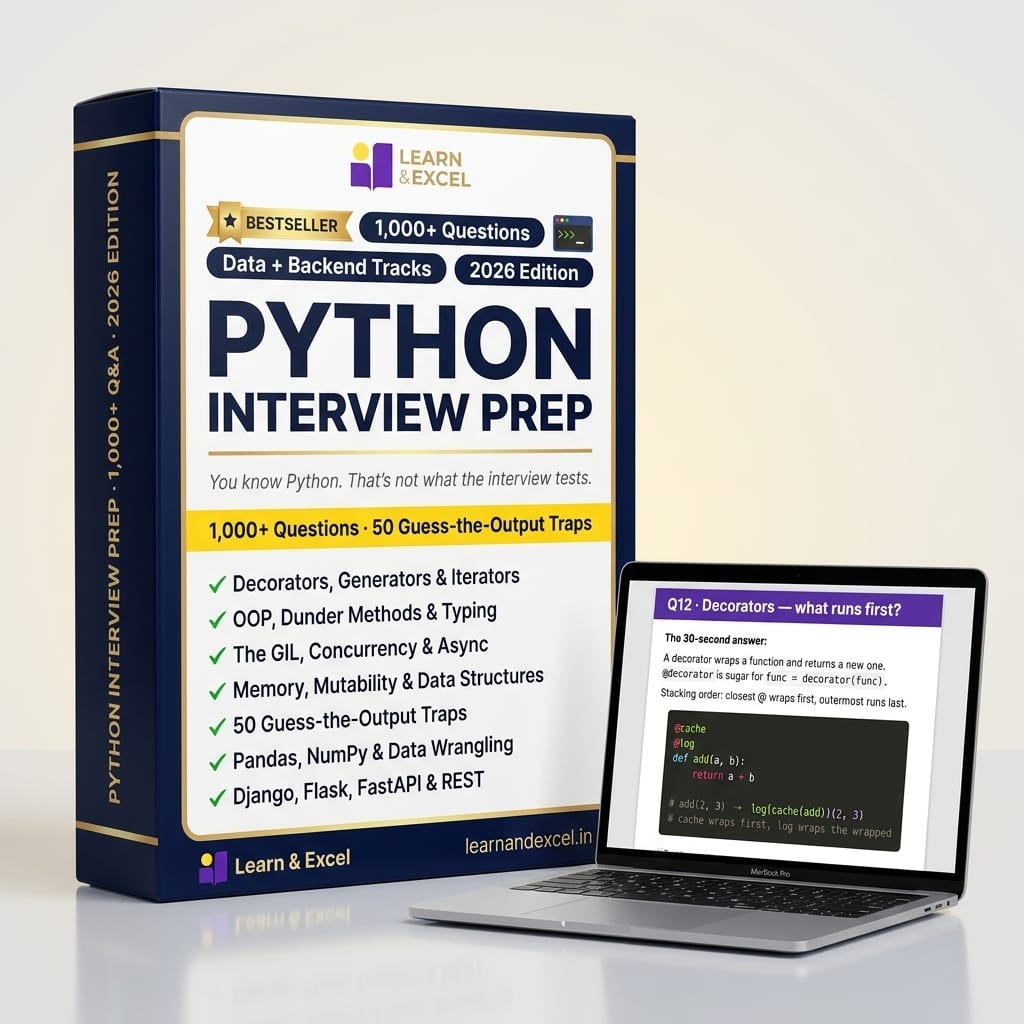 Python Interview Prep product render